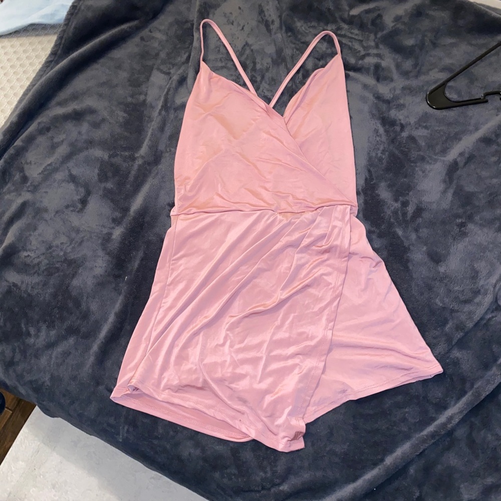 Pink romper